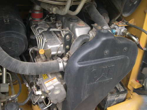 Cat 248 skid steer loader high flow turbo nice 