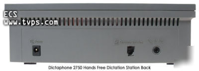 Dictaphone 2750 hands free standard cassette dictator