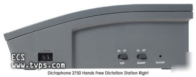 Dictaphone 2750 hands free standard cassette dictator