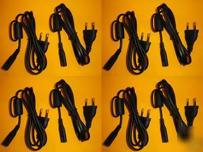 Euro plug 2-pin 2.5A iec C7 fig.8 shotgun cable 1.3M X8