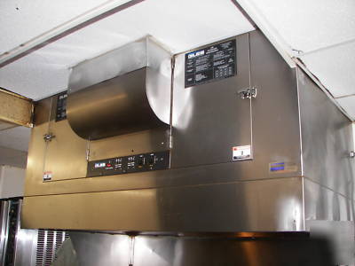 Giles ventless hood, air system