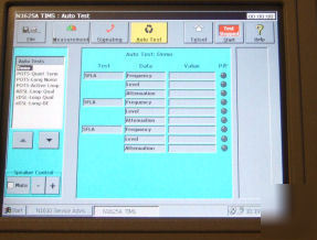 Hp agilent N1610B adviser tablet & N1625A dsl tims