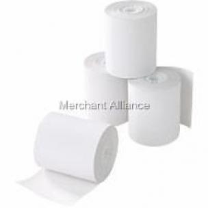 Hypercom T7P th credit card terminal & 6 rolls paper 