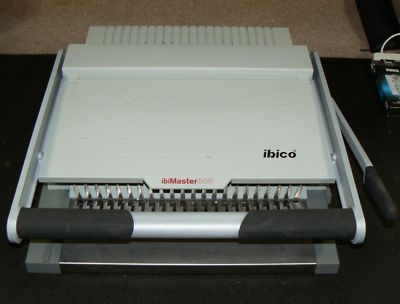 Ibico ibimaster 300 comb punch binder ~ binding machine