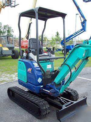 Ihi 15NX2 excavator,3850 lbs,851 hrs,serviced,weship