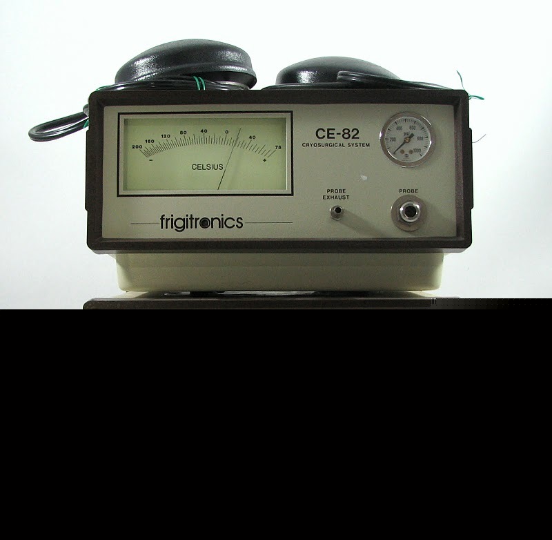 Lot of 2 frigitronics cryosurgical systems (ce-82) used