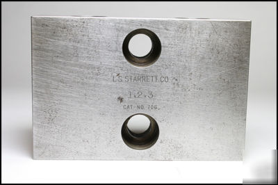 Ls starrett 706 1X2X3