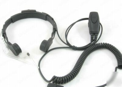 Medium duty vox throat mic for kenwood 2-pin xl