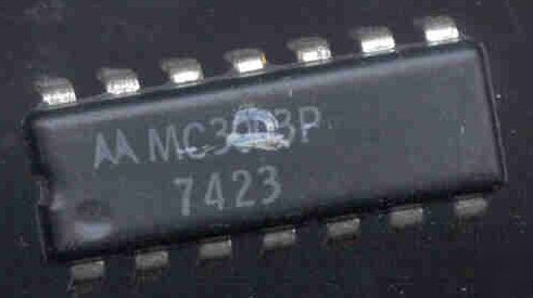 Motorola MC3003P 2-input or-function logic gate ic