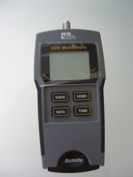 New ideal vdv multimedia cable tester # 33-856