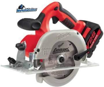 New milwaukee 0730-22 V28 6-1/2 in. circular saw kit 