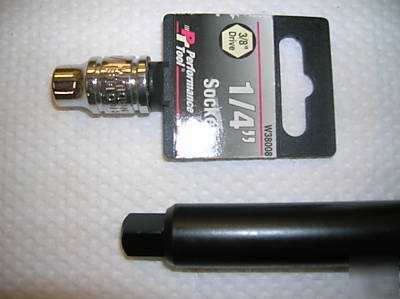 New screw removal tool fits .401 shank rivet gun - 