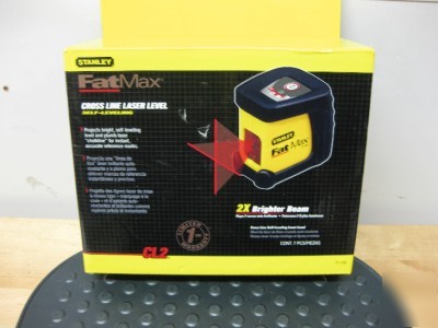 New stanley 77-153 CL2 fatmax cross line laser, in box