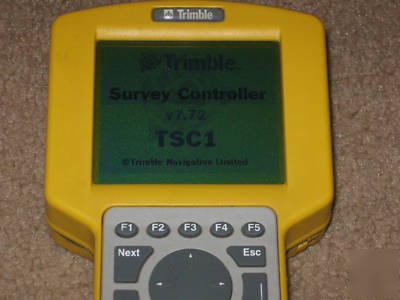 Trimble 4800 and TSC1 with survey controller
