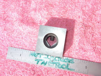 V-block 1 miniature clamp machinist toolmaker vintage 