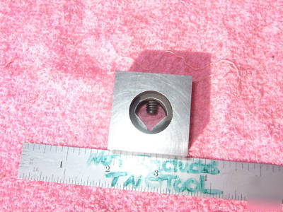 V-block 1 miniature clamp machinist toolmaker vintage 