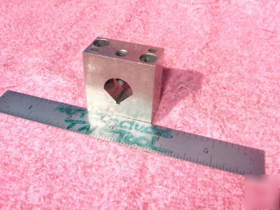 V-block 1 miniature clamp machinist toolmaker vintage 