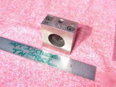 V-block 1 miniature clamp machinist toolmaker vintage 