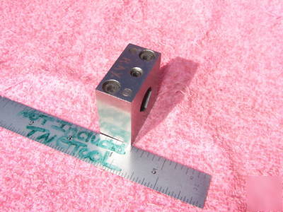 V-block 1 miniature clamp machinist toolmaker vintage 