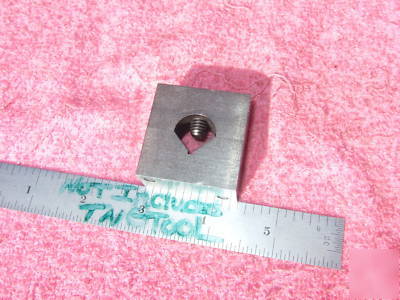 V-block 1 miniature clamp machinist toolmaker vintage 