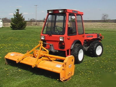  holder C500 4X4 tractor w/ snowblower - turbo diesel