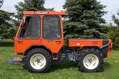 holder C500 4X4 tractor w/ snowblower - turbo diesel