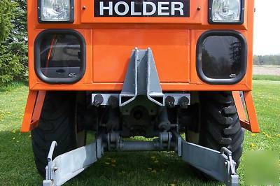  holder C500 4X4 tractor w/ snowblower - turbo diesel