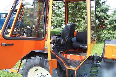  holder C500 4X4 tractor w/ snowblower - turbo diesel