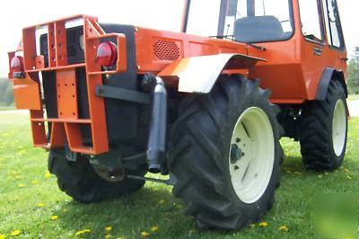  holder C500 4X4 tractor w/ snowblower - turbo diesel