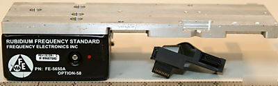 Rubidium fe-5650A rubidium frequency standard 10 mhz