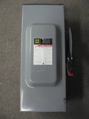 Square d disconnect switch 100 amp 600V H363NRB