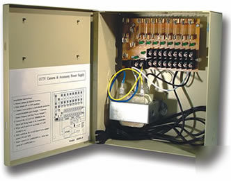 Surveillance multi camera power supply 4 camera 12 volt