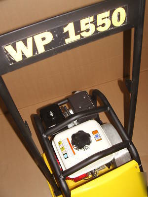 Wacker WP1550 vibratory plate compactor wb 1550 