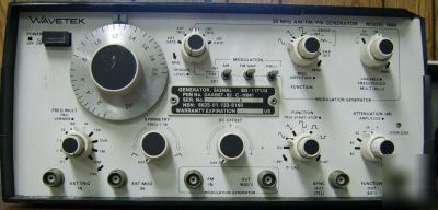 Wavetek 148A am/fm/pm generator, nist-calibrated