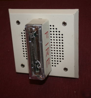 Gentex fire alarm strobe speaker SPK4-15/75CB nos