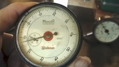 Mercer wickman dial test indicator .0001â€ 2 available 