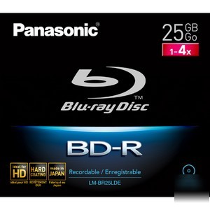 Panasonic LMBR25LDE -panasonic 25GB blu-ray 