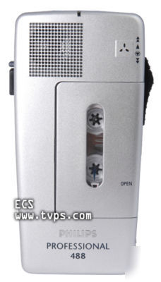 Philips lfh-488 pocket mini casette portable recorder