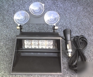 A8A led lightbar strobe light warning police mini kit
