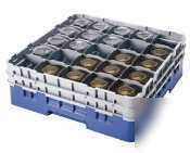 Cambro camrack navy blue full size |2 ea| 25S1114186