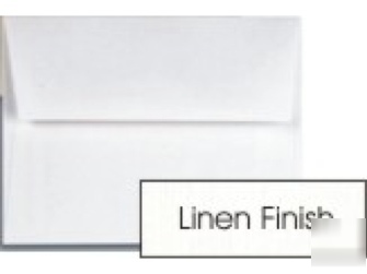 Classic linen - solar white - A7 envelopes - 50 pk