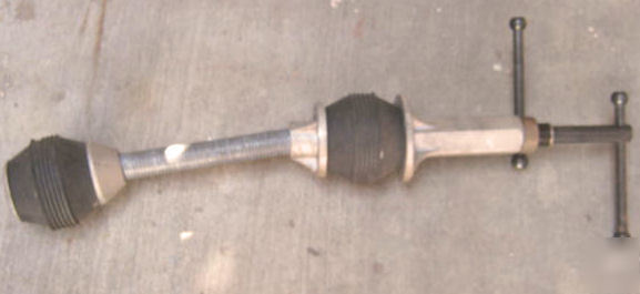 Drain plumber flexible double ball test plug 4
