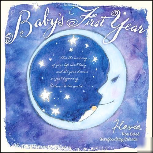 Flavia babys first year perpetual wall calendar 09-1100