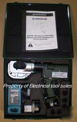 Greenlee gator battery operated hydraulic crimper tool