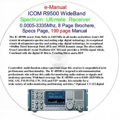 Icom R9500-ultimate-hi-freq wideband receiver emanual