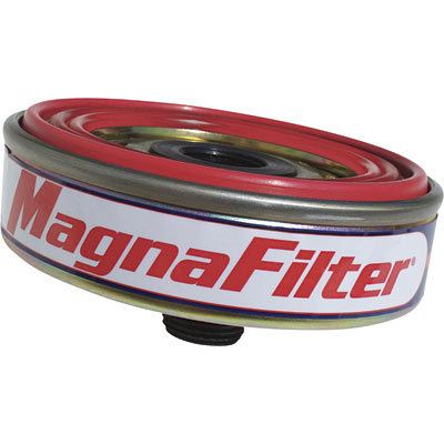 Magnetic pre-oil filter for ford f+e, mercury+jeep