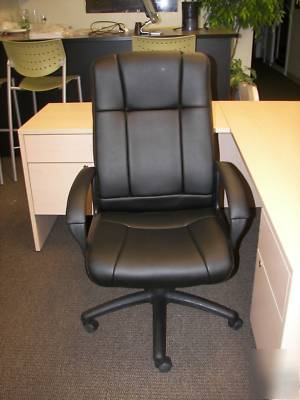 (14) artopex maple laminate wood office desk suites