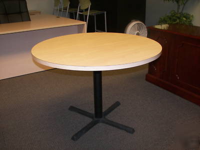 (14) artopex maple laminate wood office desk suites