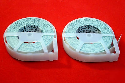2 rolls dymo 1/2