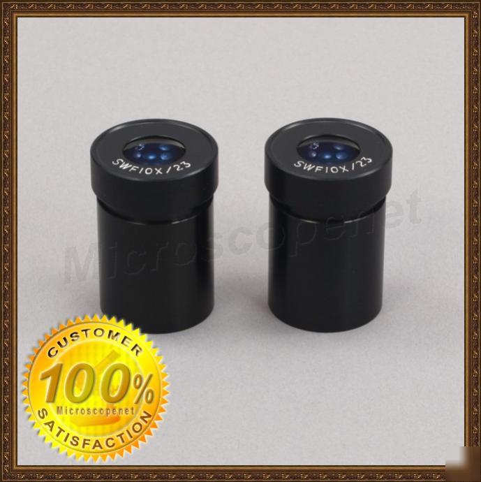 2 super widefield SWF10X/23 microscope eyepieces 30.5MM